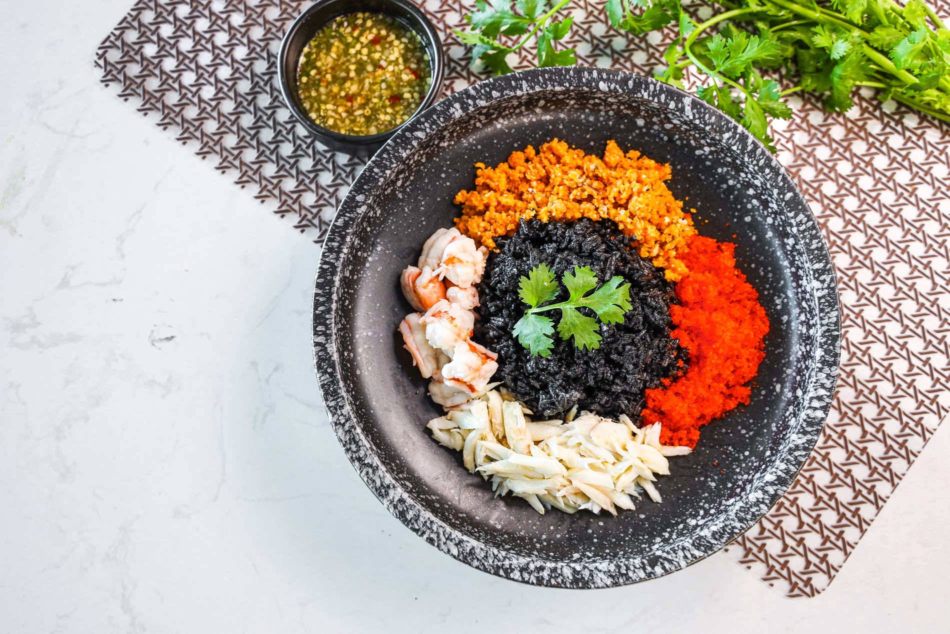 เมนู แสนสุขสม ซีฟู้ด เมนูข้าวผัดแสนสุข